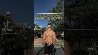 Empieza asi con calistenia 🤸🏻‍♂️💪🏻 