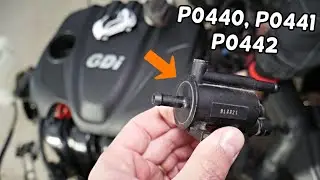 HYUNDAI SANTA FE CHECK ENGINE LIGHT CODE P0440 P0441 P0442 EVAP FIX