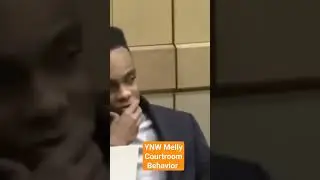 YNW Melly Weird Behavior In Court 🤨🤔
