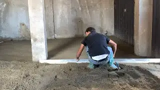 Watch with me as the floor is prepared for tiling.