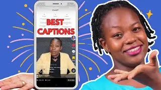 How to ADD CAPTIONS to TIKTOK videos 2023. For FREE !!