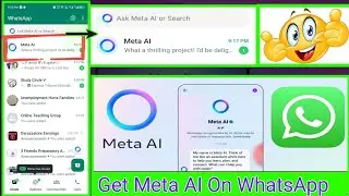 The Next Big Thing For WhatsApp User! || How Can You Find Meta Ai For WhatsApp