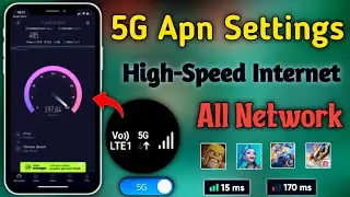 How do i set up my APN Settings 5G in All Network 2024