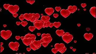 black screen heart effect new style Mein no copyright