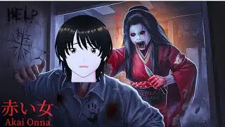 Akai Oona Horror Game | Surviving the Red Woman's Curse | VTuber Gameplay