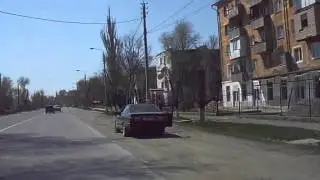 Taraz (Dzhambul). Past the new Central Market/end of Kirov/Shcherbakov/Lenin/Trudovaya/Suleimanov...