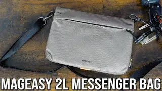 Mageasy 2L Crossbody Messenger Tech Bag