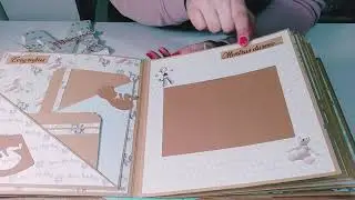 Álbum Scrap Recuerdos del primer año de Manuel