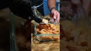 High protein - orange chicken meal prep! 