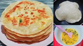 Лепешки с Яичной Начинкой.