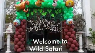 WILD SAFARI -  Dance & Gymnastic move by LOTUS VEDA KINDERGARTEN students.