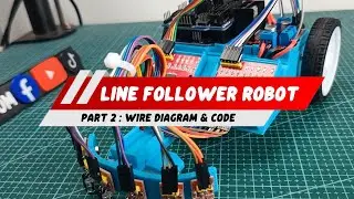ELEXHUB Line Follower Kit Diagram and Code PART 2