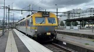 Trains, buses and trams at Gothenburg (Göteborg) | Sweden