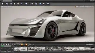 Unreal Studio Automotive render v2