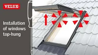 VELUX How to install top-hung windows