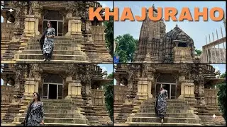 Khajuraho Temple 🛕 vlog #nishavlogs1 #khajurahotemples