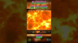An Explosive End to a Round in MWII!