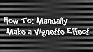 How to Manually Create a Vignette Effect Using Photoshop - Quick & Easy Tutorial