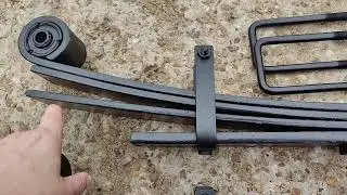 Комплект усиленных рессор для Hyundai Porter 2