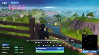 Fortnite - loooong sniper knock down