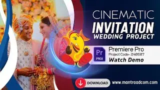 Indian Best Wedding Invitation Video Project (Template) Download For Premiere Pro 240507