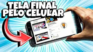 COMO colocar TELA FINAL pelo YOUTUBE STUDIO pelo CELULAR 2021