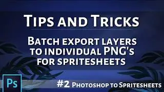 Tips and Tricks: #02 Batch Export PNGs | Staticframes
