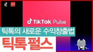 틱톡 수익 창출 - 리워드의 부활! 틱톡 펄스 (tiktok pulse) 살펴보기🧐🧐 | vcg