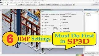 SP3D Training | Lecture 34 | Important Setting of SP3D Before Creating 3D Drawing