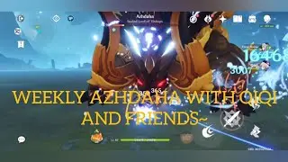 THANKS AZHDAHA FOR THE GLADIATOR ARTIFACTS | Genshin Impact