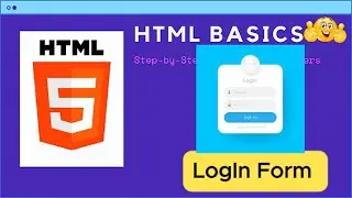 Create an Interactive Login Form Using Only HTML | No CSS or JavaScript Needed!
