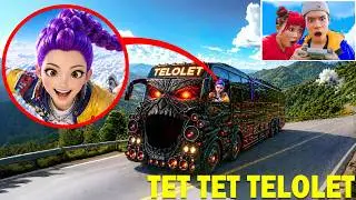 CAUGHT on DRONE: TELOLET MONSTER BUS STUCK at 3AM?! (RUMI Came to Help…)