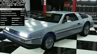 GTA 5 - Past DLC Vehicle Customization - Imponte Deluxo (DeLorean DMC-12)