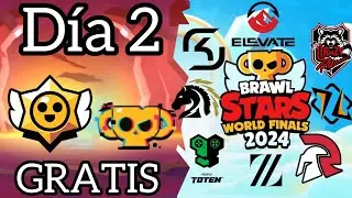 COMO CONSEGUIR STARR DROP LEGENDARIO GRATIS y MÁS EN FINALES MUNDIALES BRAWL STARS DÍA 2