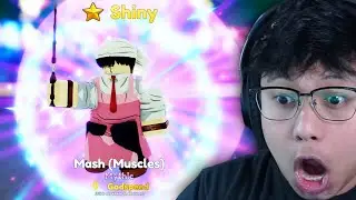 SHINY MASH (MUSCLES) BATTLEPASS UNIT SHOWCASE - Anime Adventures
