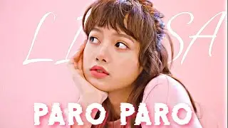 NEJ Paro X Lisa | 4k edit | Efx Whatsapp status | Lalisa paro paro edit ✨ | cute smile x hot edit