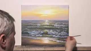 Oil Painting | Seascape | Time-Lapse