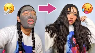 My daily routine to not look ugly 😩👌(get ready with me)