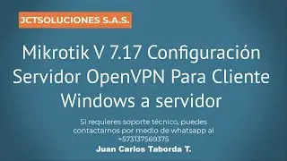 Mikrotik RouterOS 7.17 OpenVPN Server Configuration For Client to Server