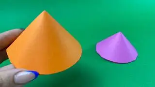 How to Make a Cone Out of Paper | Easy Method