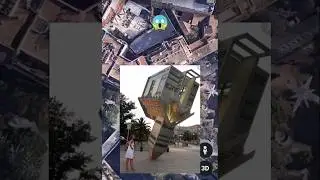 House upside down😱on Google Earth 