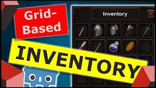 Grid Based Inventory System | Godot Inventory Tutorial