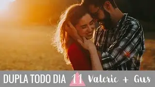 Ensaio Casal - Cachoeira + golden hour