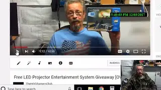 LED Projector System Giveaway Drawing Video
