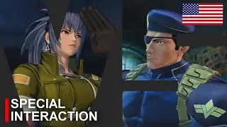 【KOF XV】LEONA vs HEIDERN ► Story Special Interaction English Mod