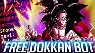 DBZ DOKKAN BATTLE FARM BOT IN 2023 | HACHE BOT