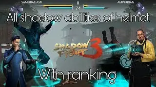 Shadow fight 3 All shadow abilities of helmet.