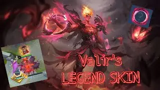 Using Valir’s New LEGEND Skin. Is it worth it?! || Mobile Legends