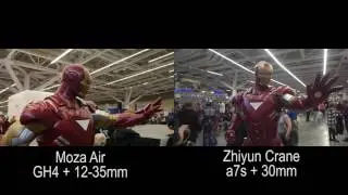 Gudsen Moza Air vs Zhiyun Crane