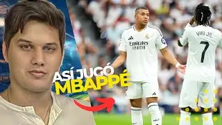 ASÍ JUGÓ MBAPPÉ SU PRIMER PARTIDO EN EL BERNABÉU CON EL MADRID